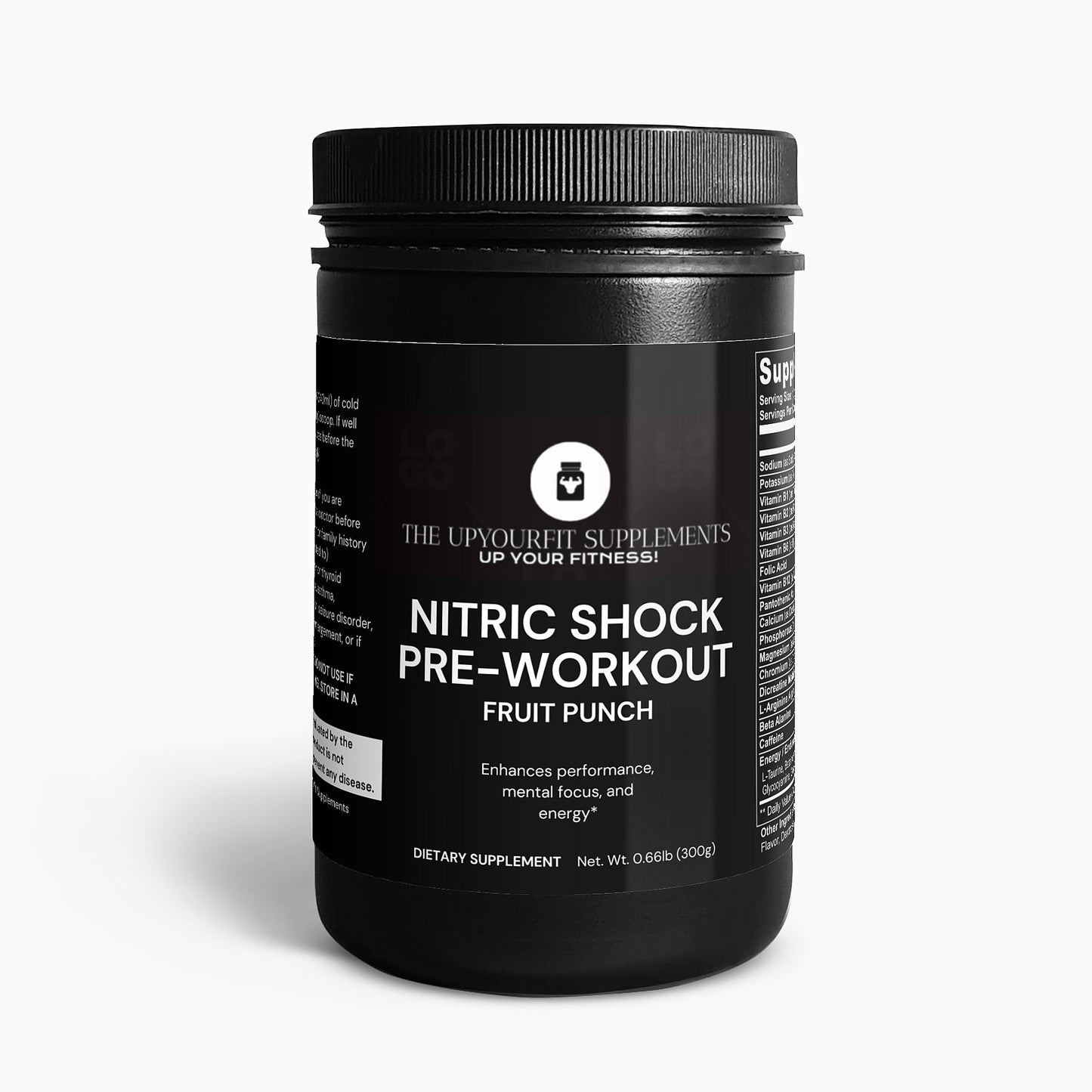 Nitric Shock Pre-Workout Powder (Fruit Punch)