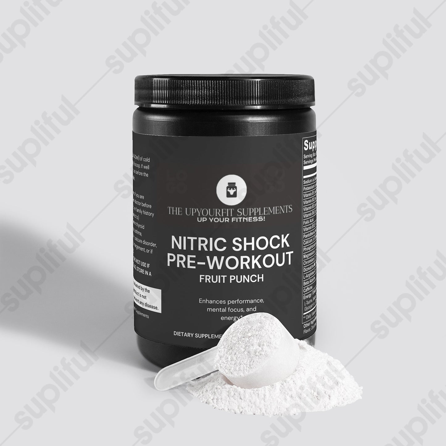 Nitric Shock Pre-Workout Powder (Fruit Punch)